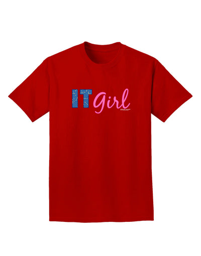 IT Girl Adult Dark T-Shirt-Mens T-Shirt-TooLoud-Red-Small-Davson Sales