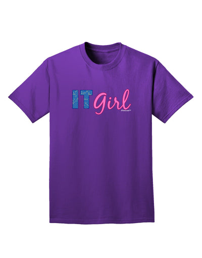 IT Girl Adult Dark T-Shirt-Mens T-Shirt-TooLoud-Purple-Small-Davson Sales