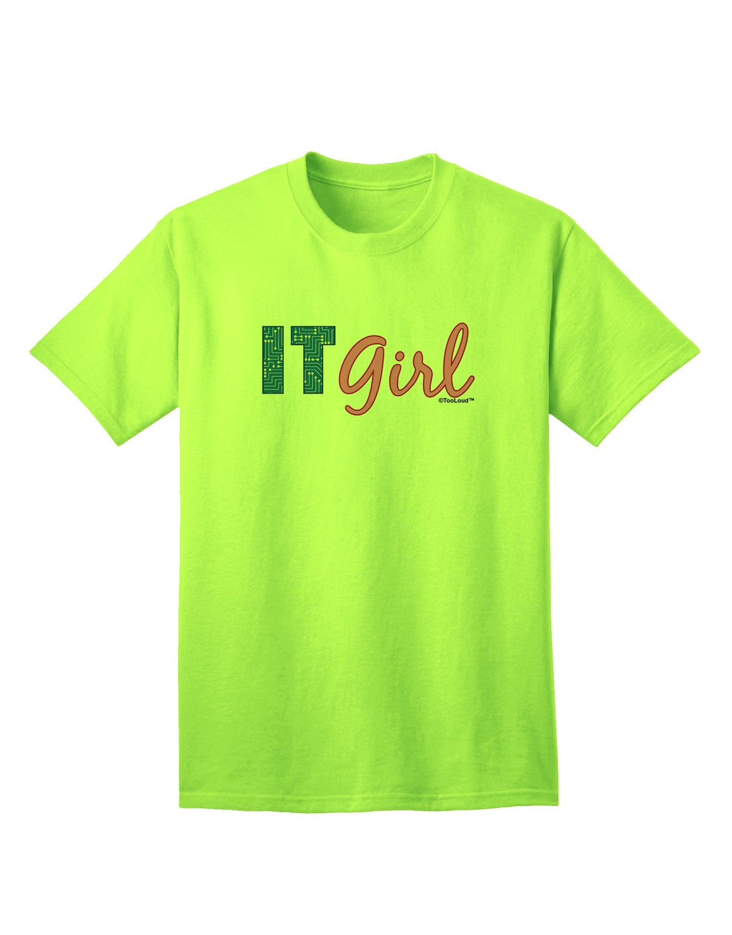IT Girl - Premium Adult T-Shirt Collection-Mens T-shirts-TooLoud-Neon-Green-Small-Davson Sales