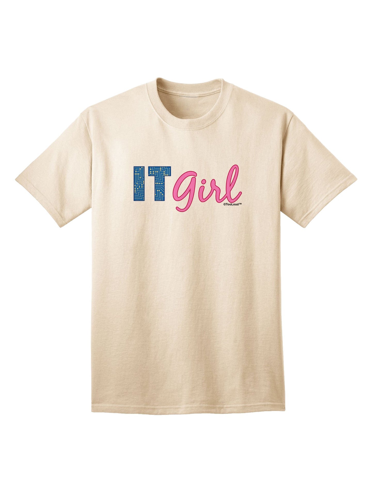 IT Girl - Premium Adult T-Shirt Collection-Mens T-shirts-TooLoud-Natural-Small-Davson Sales