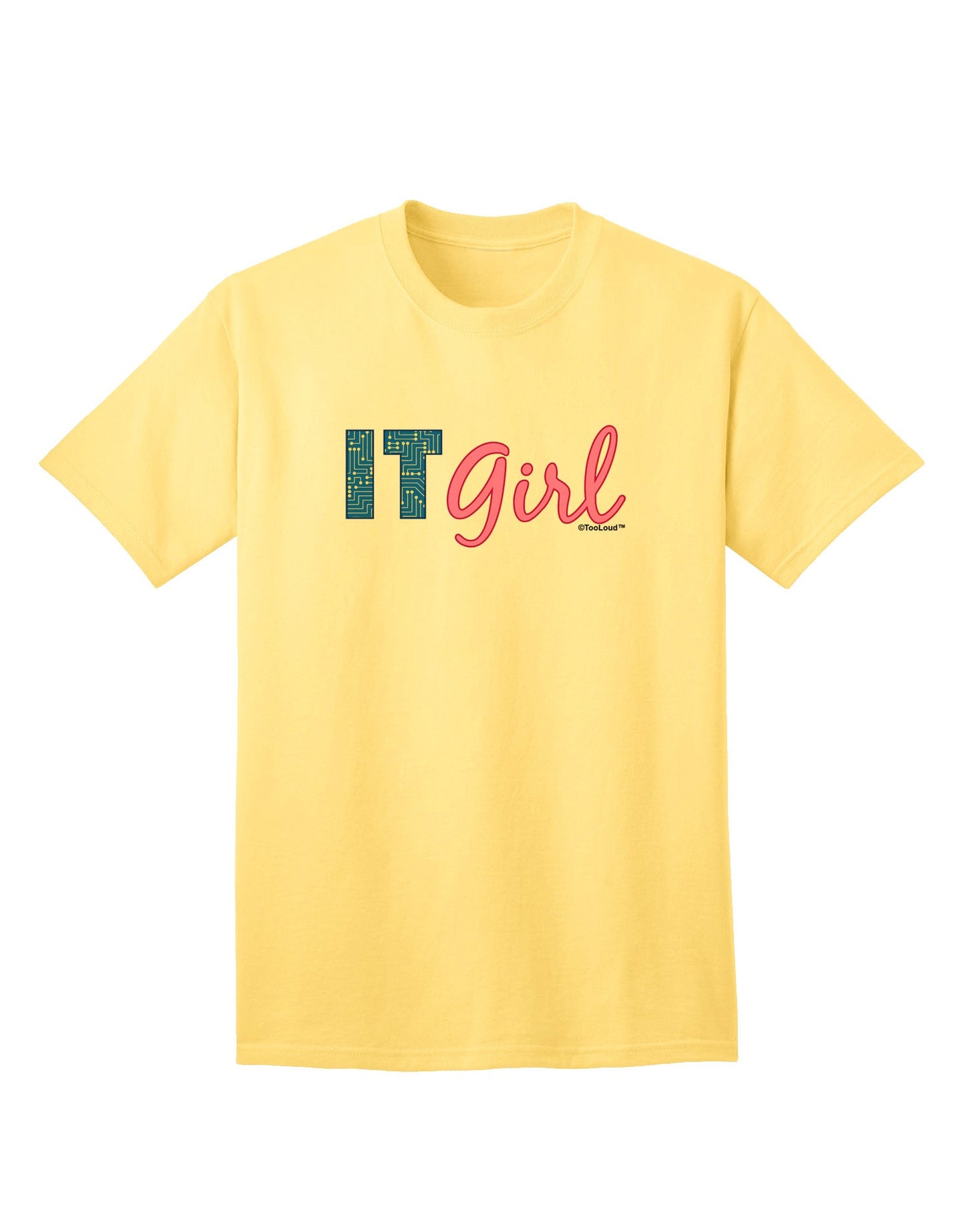 IT Girl - Premium Adult T-Shirt Collection-Mens T-shirts-TooLoud-Yellow-Small-Davson Sales