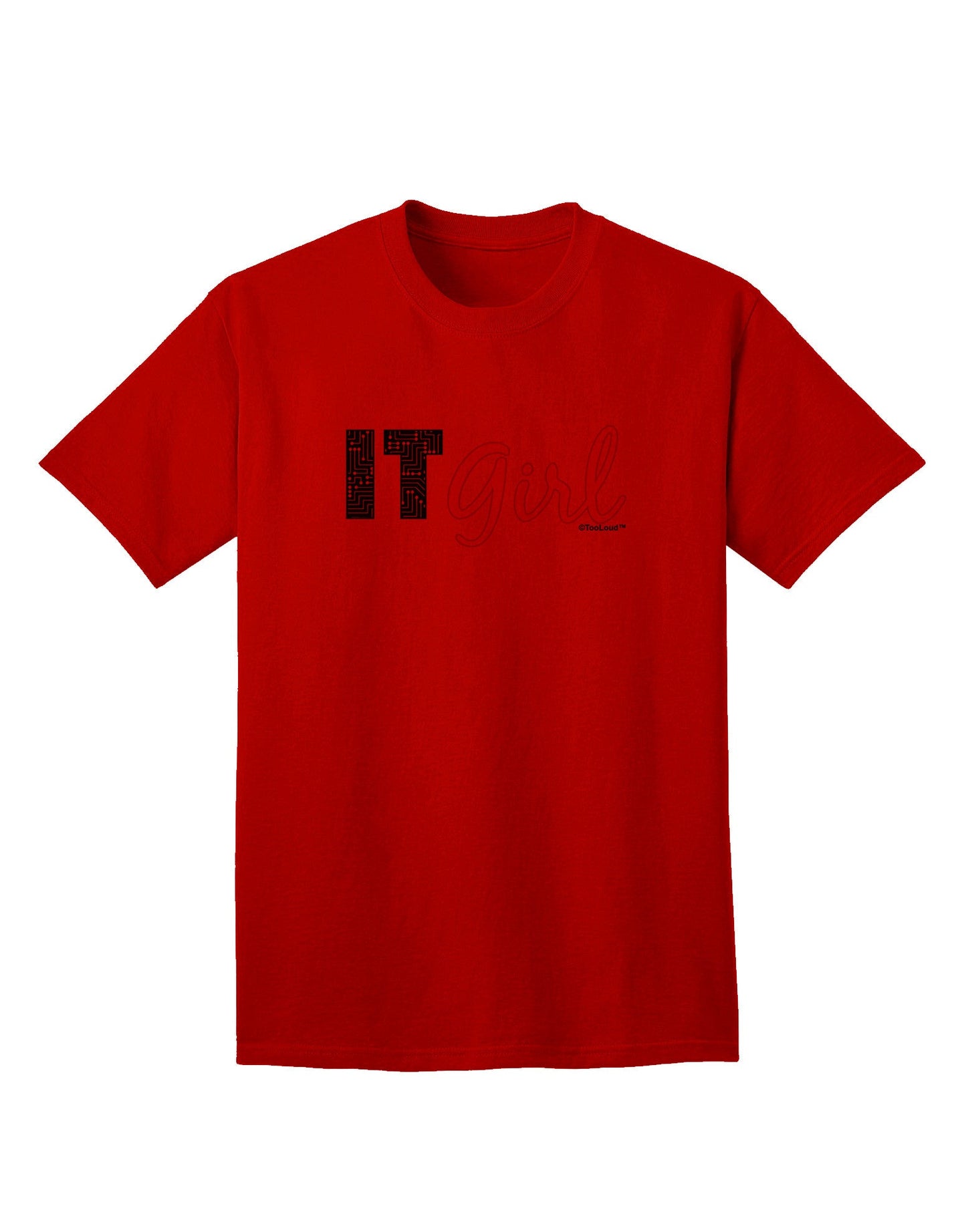 IT Girl - Premium Adult T-Shirt Collection-Mens T-shirts-TooLoud-Red-Small-Davson Sales