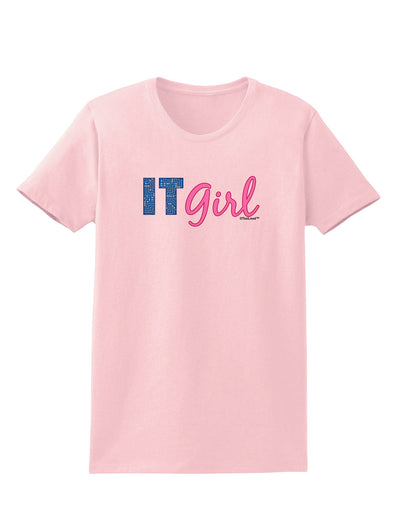 IT Girl Womens T-Shirt-Womens T-Shirt-TooLoud-PalePink-X-Small-Davson Sales