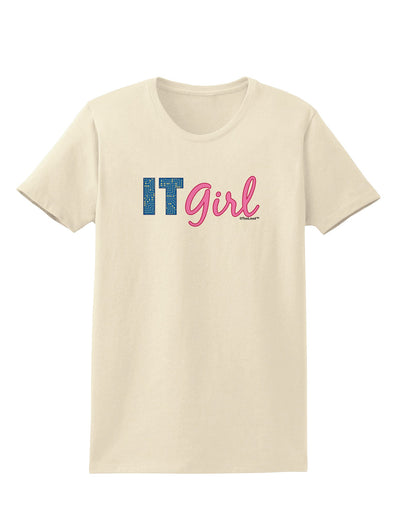 IT Girl Womens T-Shirt-Womens T-Shirt-TooLoud-Natural-X-Small-Davson Sales