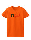 IT Girl Womens T-Shirt-Womens T-Shirt-TooLoud-Orange-X-Small-Davson Sales