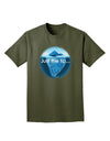 Iceberg Just the Tip Adult Dark T-Shirt-Mens T-Shirt-TooLoud-Military-Green-Small-Davson Sales