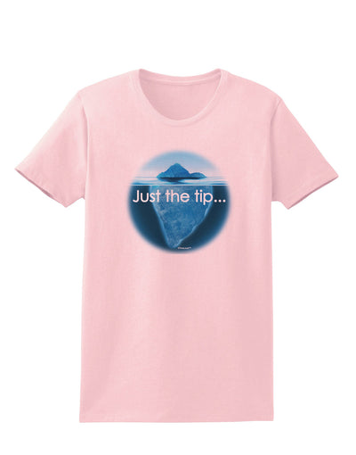 Iceberg Just the Tip Womens T-Shirt-Womens T-Shirt-TooLoud-PalePink-X-Small-Davson Sales