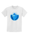 Iceberg Watercolor Childrens T-Shirt-Childrens T-Shirt-TooLoud-White-X-Small-Davson Sales