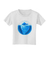 Iceberg Watercolor Toddler T-Shirt-Toddler T-Shirt-TooLoud-White-2T-Davson Sales