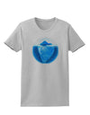 Iceberg Watercolor Womens T-Shirt-Womens T-Shirt-TooLoud-AshGray-X-Small-Davson Sales