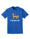 I'd Hit it - Funny Pinata Design Adult Dark T-Shirt-Mens T-Shirt-TooLoud-Royal-Blue-Small-Davson Sales