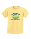 I'd Rather Be At The Beach Childrens T-Shirt-Childrens T-Shirt-TooLoud-Daffodil-Yellow-X-Small-Davson Sales