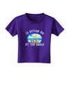 I'd Rather Be At The Beach Toddler T-Shirt Dark-Toddler T-Shirt-TooLoud-Purple-2T-Davson Sales