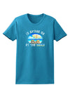 I'd Rather Be At The Beach Womens Dark T-Shirt-TooLoud-Turquoise-X-Small-Davson Sales