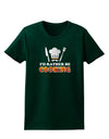 I'd Rather Be Cooking Womens Dark T-Shirt-TooLoud-Forest-Green-Small-Davson Sales