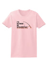 I'd Rather Be Fishing Womens T-Shirt-Womens T-Shirt-TooLoud-PalePink-X-Small-Davson Sales