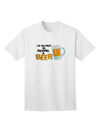 I'd Rather Be Having A Beer Adult T-Shirt-unisex t-shirt-TooLoud-White-Small-Davson Sales