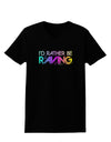 I'd Rather Be Raving Womens Dark T-Shirt-TooLoud-Black-X-Small-Davson Sales