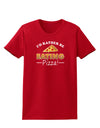 I'd Rather - Pizza Womens Dark T-Shirt-TooLoud-Red-X-Small-Davson Sales