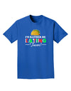 I'd Rather - Tacos Adult Dark T-Shirt-Mens T-Shirt-TooLoud-Royal-Blue-Small-Davson Sales