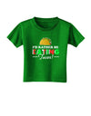 I'd Rather - Tacos Toddler T-Shirt Dark-Toddler T-Shirt-TooLoud-Clover-Green-2T-Davson Sales