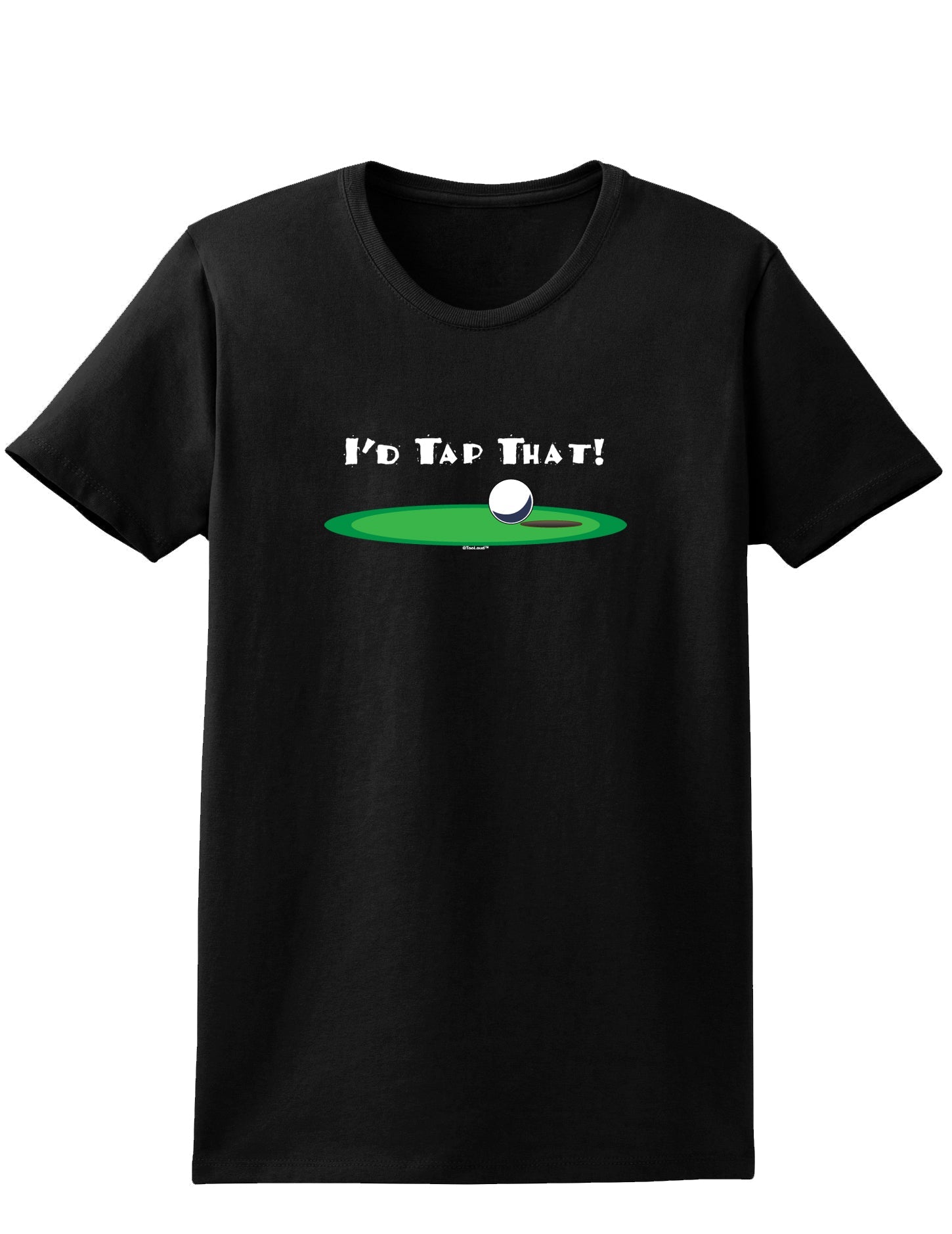 I'd Tap That Womens Dark T-Shirt-Hats-TooLoud-Black-X-Small-Davson Sales