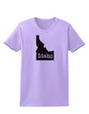 Idaho - United States Shape Womens T-Shirt by TooLoud-Womens T-Shirt-TooLoud-Lavender-X-Small-Davson Sales