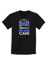 If Dad Can't Fix It Childrens Dark T-Shirt-Childrens T-Shirt-TooLoud-Black-X-Small-Davson Sales