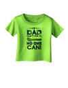 If Dad Can't Fix It Infant T-Shirt-Infant T-Shirt-TooLoud-Lime-Green-06-Months-Davson Sales