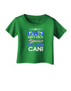 If Dad Can't Fix It Infant T-Shirt Dark-Infant T-Shirt-TooLoud-Clover-Green-06-Months-Davson Sales