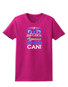 If Dad Can't Fix It Womens Dark T-Shirt-TooLoud-Hot-Pink-Small-Davson Sales