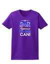 If Dad Can't Fix It Womens Dark T-Shirt-TooLoud-Purple-X-Small-Davson Sales