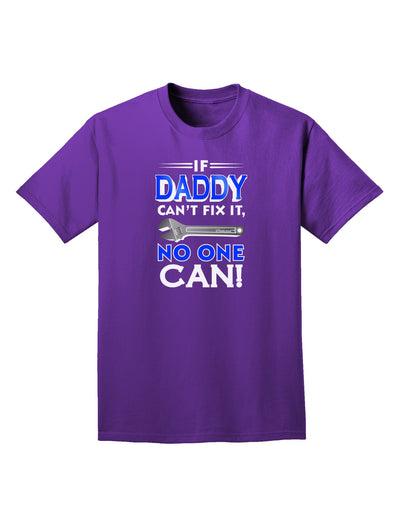 If Daddy Can't Fix It Adult Dark T-Shirt-Mens T-Shirt-TooLoud-Purple-Small-Davson Sales