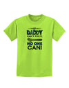 If Daddy Can't Fix It Childrens T-Shirt-Childrens T-Shirt-TooLoud-Lime-Green-X-Small-Davson Sales