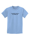 If Monsters Chase Us I'm Tripping You Childrens T-Shirt-Childrens T-Shirt-TooLoud-Light-Blue-X-Small-Davson Sales