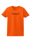 If Monsters Chase Us I'm Tripping You Womens T-Shirt-Womens T-Shirt-TooLoud-Orange-X-Small-Davson Sales