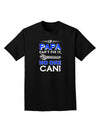 If Papa Can't Fix It Adult Dark T-Shirt-Mens T-Shirt-TooLoud-Black-Small-Davson Sales