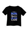 If Papa Can't Fix It Infant T-Shirt Dark-Infant T-Shirt-TooLoud-Black-06-Months-Davson Sales