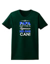 If Papa Can't Fix It Womens Dark T-Shirt-TooLoud-Forest-Green-Small-Davson Sales