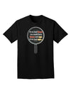 If We Had Bacon - Text Adult Dark T-Shirt by TooLoud-Mens T-Shirt-TooLoud-Black-Small-Davson Sales