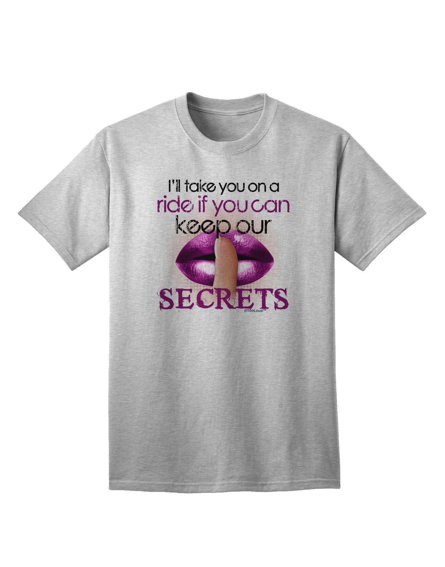 If You Can Keep Our Secrets Adult T-Shirt-Mens T-Shirt-TooLoud-AshGray-Small-Davson Sales