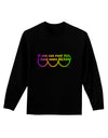 If You Can Read This I Need More Beads - Mardi Gras Adult Long Sleeve Dark T-Shirt by TooLoud-TooLoud-Black-Small-Davson Sales