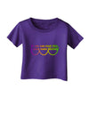 If You Can Read This I Need More Beads - Mardi Gras Infant T-Shirt Dark by TooLoud-Infant T-Shirt-TooLoud-Purple-06-Months-Davson Sales