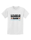 If You Want The Rainbow Quote Childrens T-Shirt by TooLoud-Childrens T-Shirt-TooLoud-White-X-Small-Davson Sales