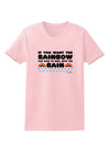 If You Want The Rainbow Quote Womens T-Shirt by TooLoud-Womens T-Shirt-TooLoud-PalePink-X-Small-Davson Sales