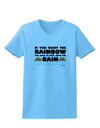 If You Want The Rainbow Quote Womens T-Shirt by TooLoud-Womens T-Shirt-TooLoud-Aquatic-Blue-X-Small-Davson Sales