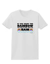 If You Want The Rainbow Quote Womens T-Shirt by TooLoud-Womens T-Shirt-TooLoud-White-X-Small-Davson Sales