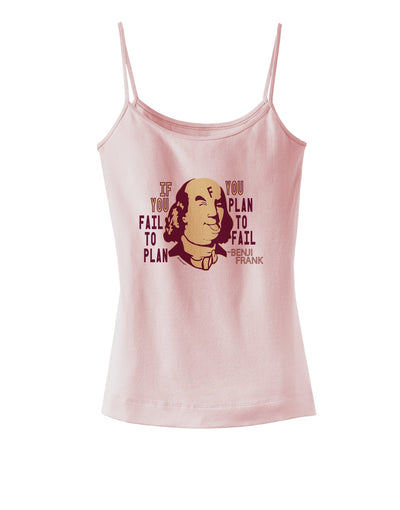 If you Fail to Plan, you Plan to Fail-Benjamin Franklin Dark Womens V-Neck Dark T-Shirt-Womens V-Neck T-Shirts-TooLoud-SoftPink-Small-Davson Sales
