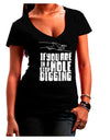 If you are in a hole stop digging Dark Womens V-Neck Dark T-Shirt-Womens V-Neck T-Shirts-TooLoud-Black-Juniors Fitted Small-Davson Sales