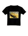 Iguana Watercolor Text Toddler T-Shirt Dark-Toddler T-Shirt-TooLoud-Black-2T-Davson Sales